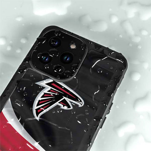 NFL Atlanta Falcons iPhone 15 Pro Waterproof Case